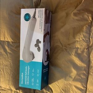 Homedics Vibrating Massager in Teal and Beige